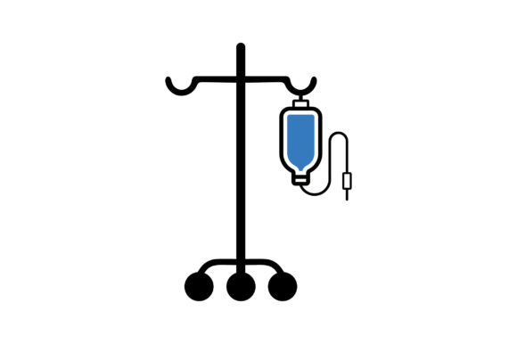 Dropper Medical Hospital Icon Graphics