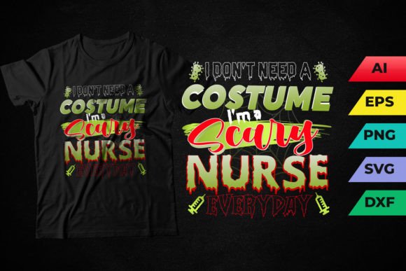 I Don't Need Costume Halloween Tshirt: A Designer's Review