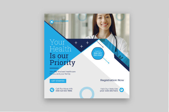 Medical Healthcare Graphics & Print Templates Review