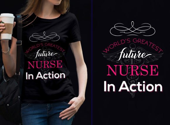 Nurse Graphics for Top T-Shirt Designs