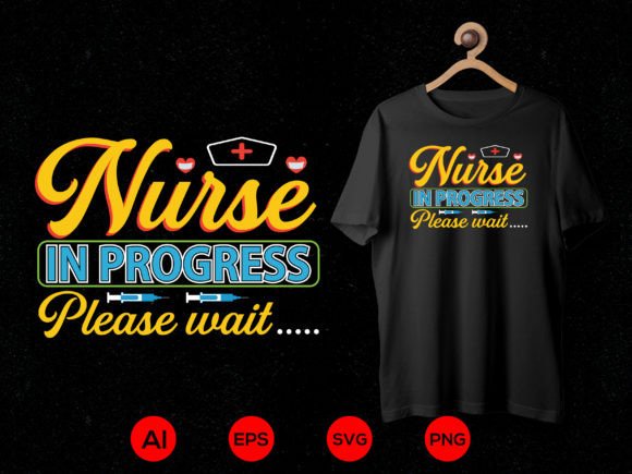 Nurse T-shirt Design 05: Graphics for T-Shirt Designs