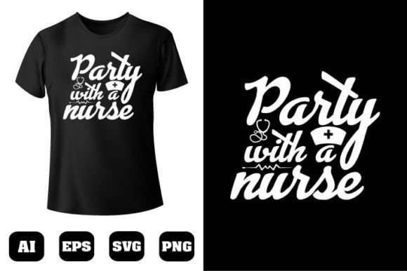 Reviewing Nurse T-shirt Design 116 for Real Embroidery