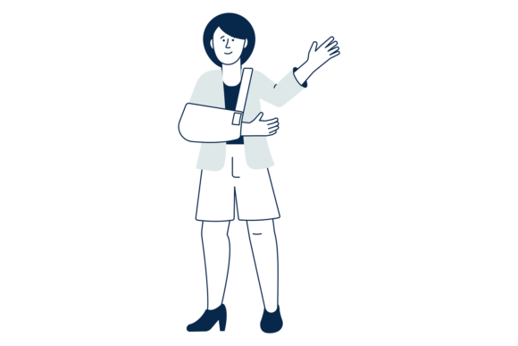 Reviewing the Woman with Bandaged Arm Design