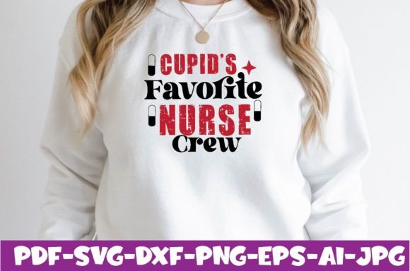 Santa’s Favorite Nurse Graphics for T-Shirt Designs