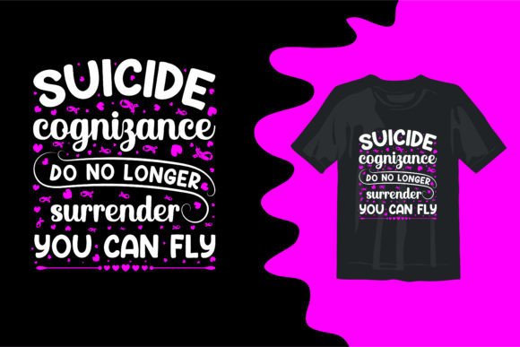 Suicide Awareness Graphics & T-Shirt Designs