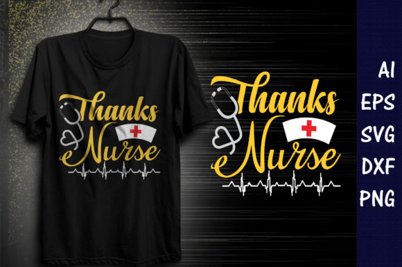 Thanks Nurse Graphics for Print Templates